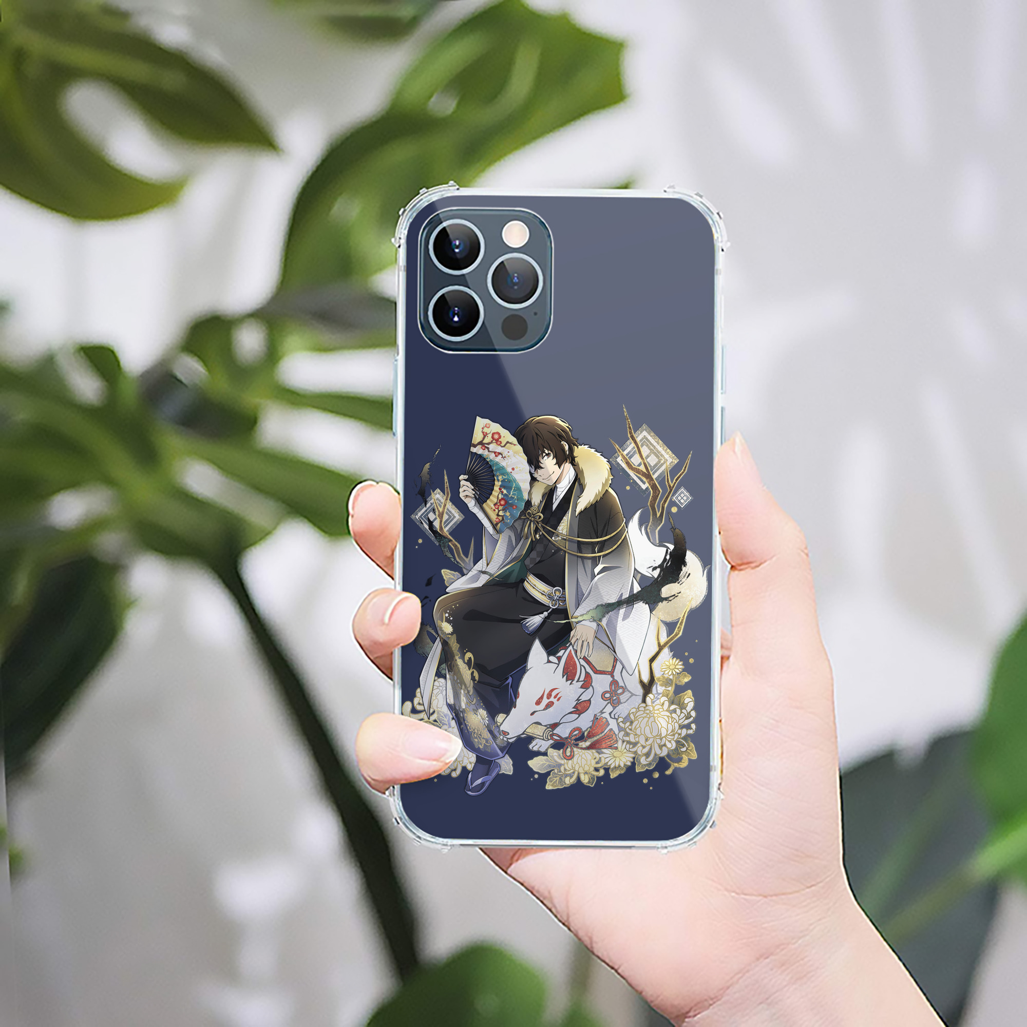 （画像用） 文豪ストレイドッグス Bungo Stray Dogs 【iPhone 12シリーズ対応】透明スマホケース（クリアソフトケース）